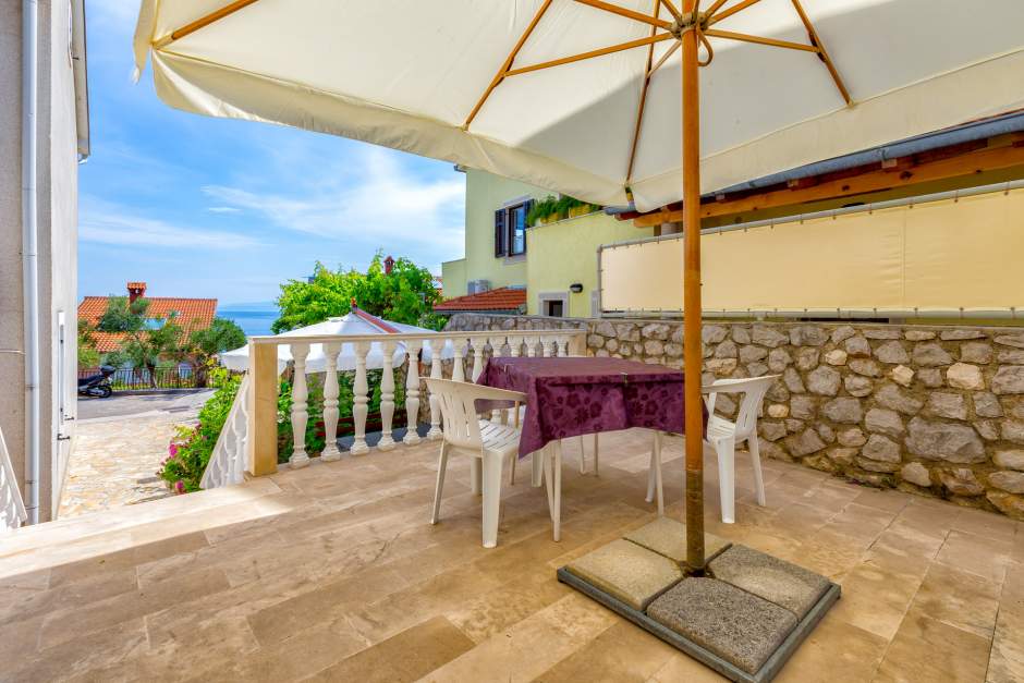 Apartment Milica 4 romantic vacation in Mali Lošinj
