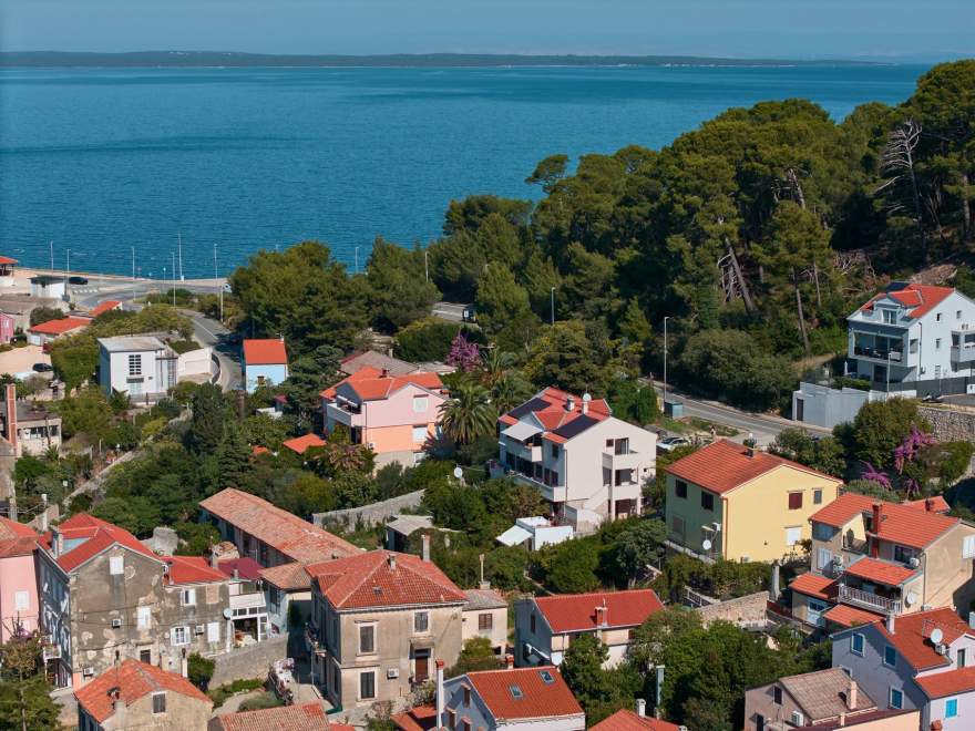 Apartma Sandra 2 balkon s pogledom na morje, Mali Lošinj
