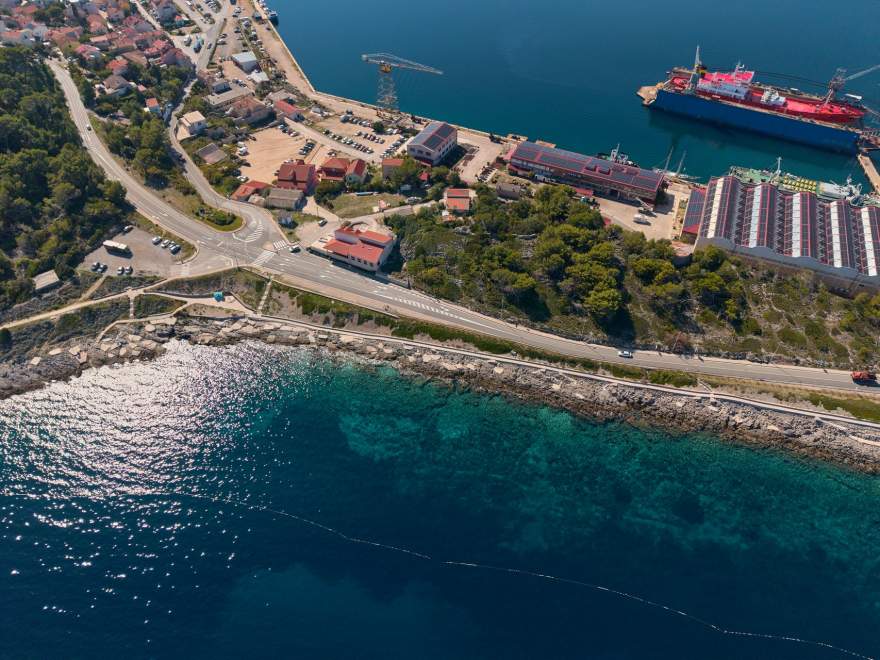 Apartma Sandra 2 balkon s pogledom na morje, Mali Lošinj