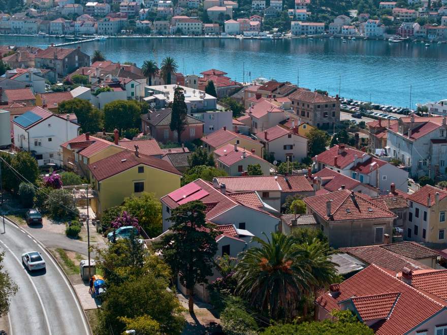 Apartma Sandra 2 balkon s pogledom na morje, Mali Lošinj