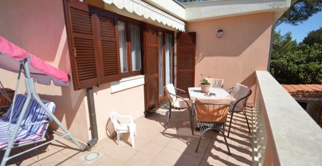 Apartment Franka 1, spacious accommodation in Artatore, Mali Losinj