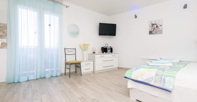 Ferienwohnung Sandra 1 Balkon mit Meerblick, Mali Losinj