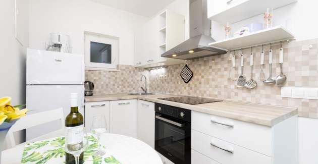Ferienwohnung Sandra 1 Balkon mit Meerblick, Mali Losinj