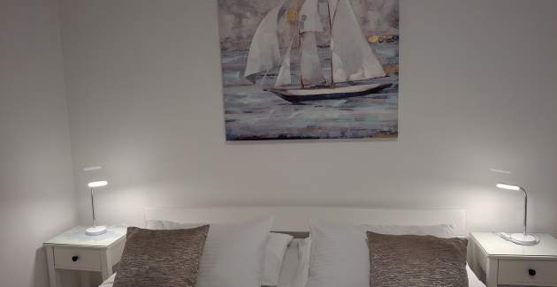 Apartment Vlasta 1, terrace with sea view, Mali Lošinj