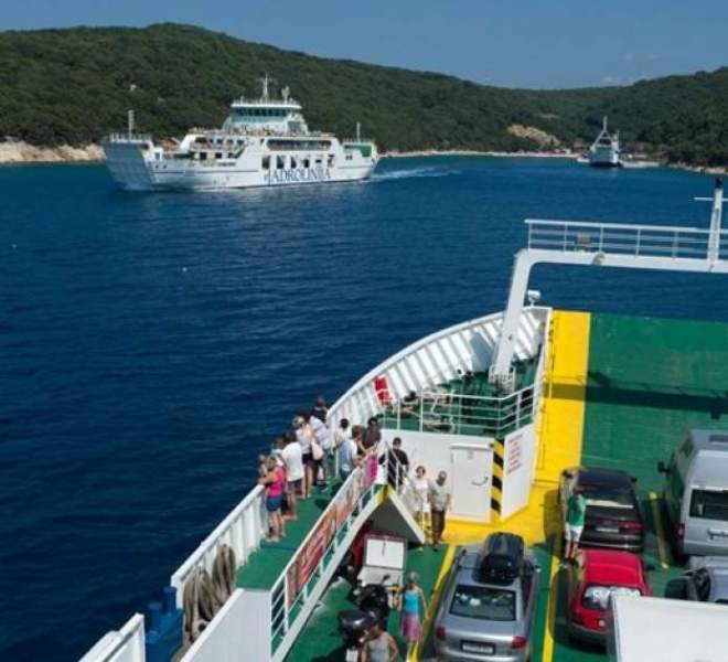 Trajektni vozni red za otok Lošinj