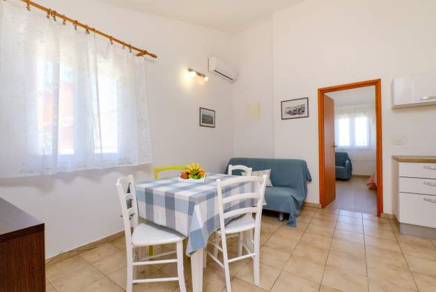 Apartma Gemma 1 s pogledom na morje za 2 osebi Mali Lošinj