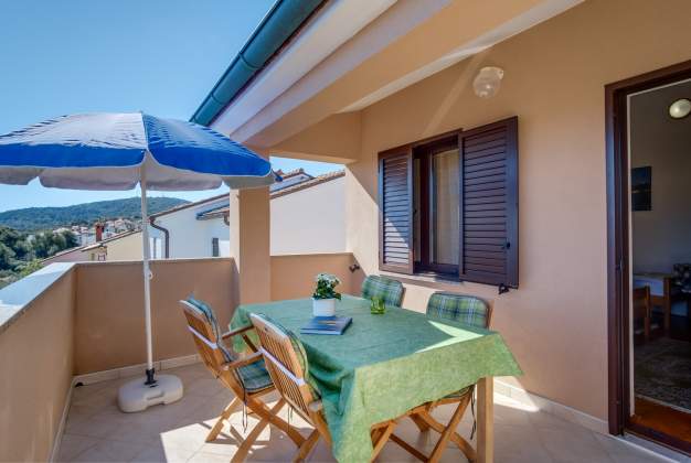 Apartment Abba 1 comfortable vacation near the beach for 2-3 people, Mali Lošinj