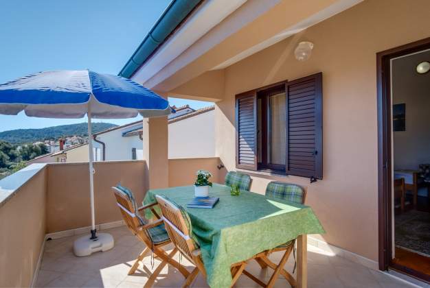 Apartment Abba 1, für 2-3 Personen in der Nähe der Strände, Mali Lošinj