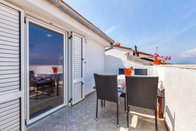 Apartman Karolina 5 – Blizu mora, pogled na more, 4 osobe, Mali Lošinj