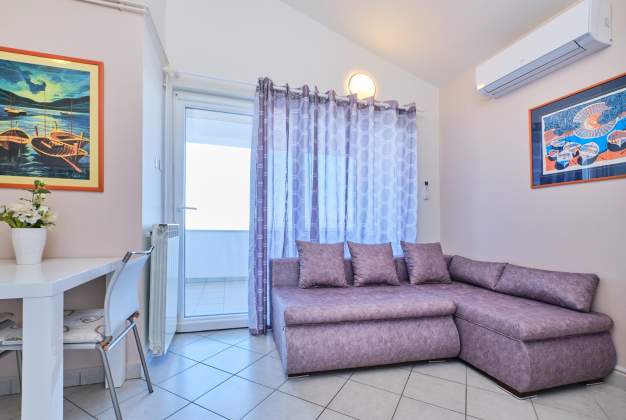 Apartment Ksenija 1 für zwei Personen mit Meerblick - Mali Lošinj, Kroatien