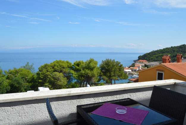 Apartment Adria 1 - Sea view, near the beach, for 3 people, Mali Losinj