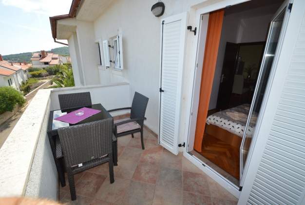 Apartment Adria 1 - Sea view, near the beach, for 3 people, Mali Losinj