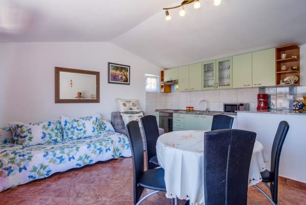 Apartmaji  Lisa 1 - elegantno stanovanje z razgledom na pristanišče, Mali Lošinj, Hrvaška.