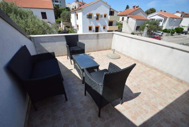 Apartman Luciana 3 idealno za 5 osoba s pogledom na more, Mali Lošinj 