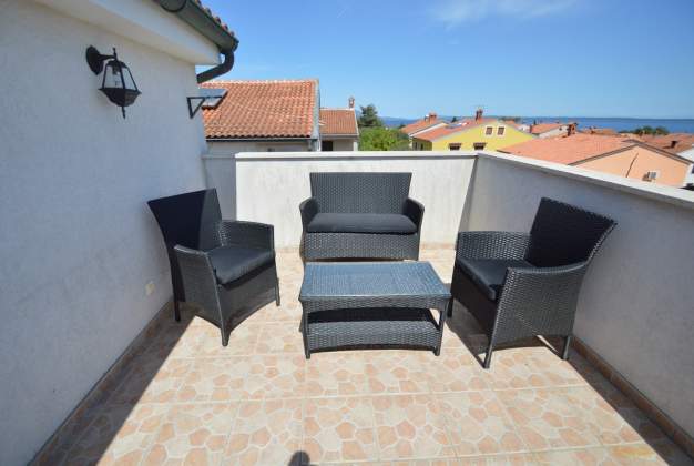 Apartman Luciana 3 idealno za 5 osoba s pogledom na more, Mali Lošinj 