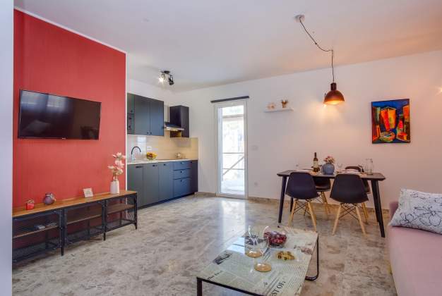 Apartment Medea, ein elegantes Apartment mit Meerblick für zwei Personen – Mali Lošinj, Kroatien