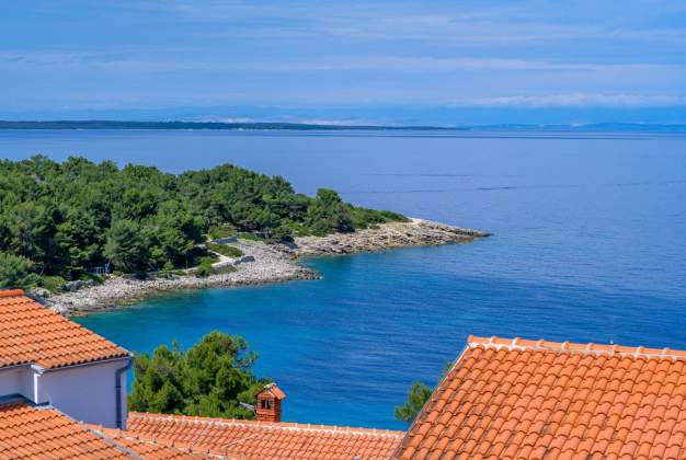 Apartment Ruža 2, Spacious apartment with sea view, Mali Losinj