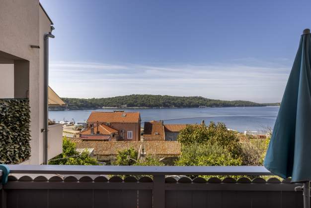 Apartment Sandra 1 balcony with sea view, Mali Losinj