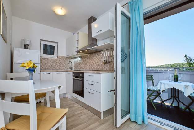 Apartma Sandra 2 balkon s pogledom na morje, Mali Lošinj – 7