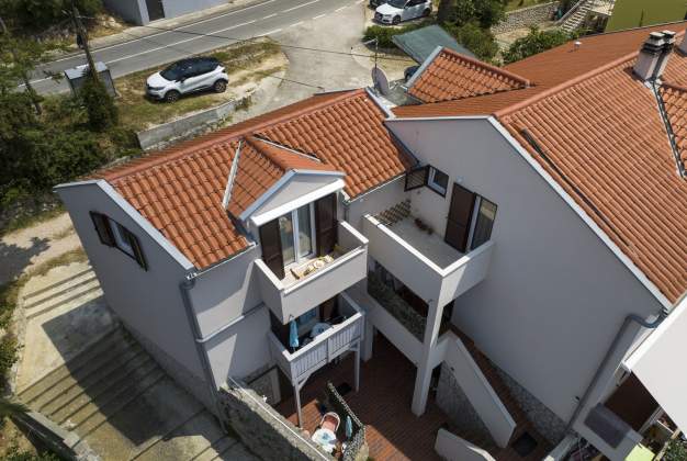 Apartment Sandra 1 balcony with sea view, Mali Losinj