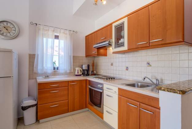 Apartment Anamarija 1, for 6 people, terrace overlooking the sea, Mali Lošinj