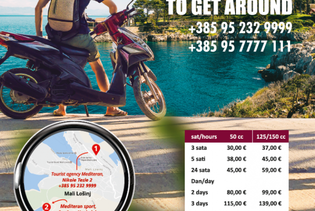 Ferienwohnungen Violeta - Urlaub antiken Teil der Stadt für 3 Personen Mali Losinj, Kroatien. – 14