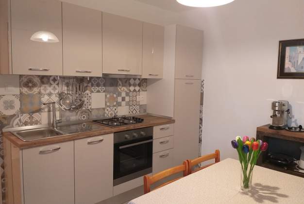 Apartment Vlasta 1, terrace with sea view, Mali Lošinj