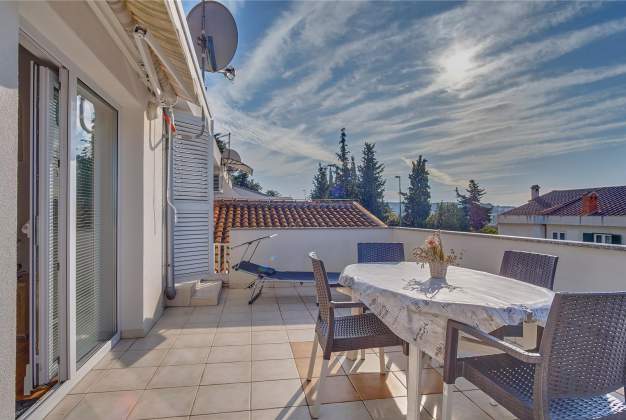 Apartment Zerjav 3, sea view and balcony for 4 people, Mali Lošinj
