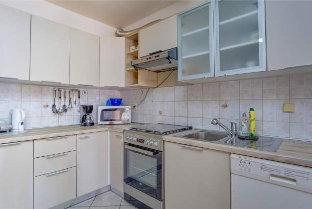 Apartment Zerjav 3, sea view and balcony for 4 people, Mali Lošinj