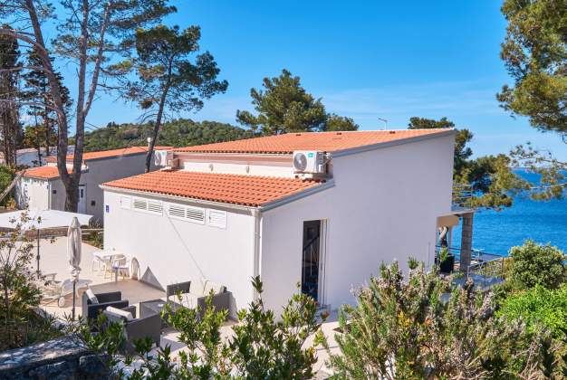 Apartman Vitorio 3 - smješten uz plažu uvale Vladarke za 3 osobe Mali Lošinj, Hrvatska.