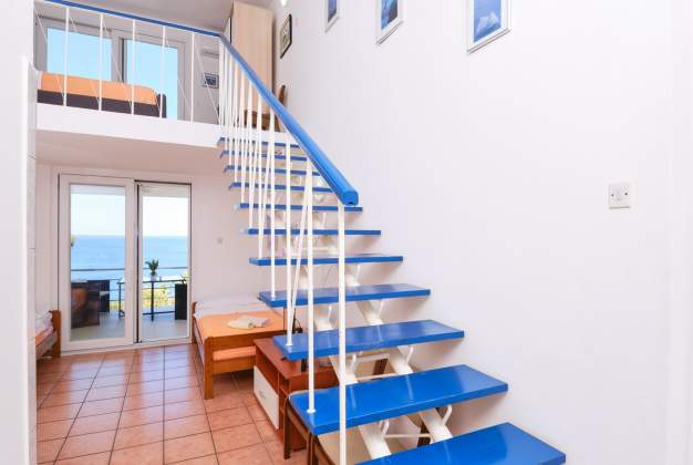 Apartment  Vitorio 3 - located by the beach of Vladarka Bay for 3 people in Mali Lošinj, Croatia.