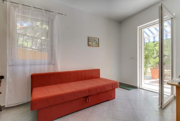 Apartment Bogdan 2 ideal for two people in Artatore, Mali Lošinj