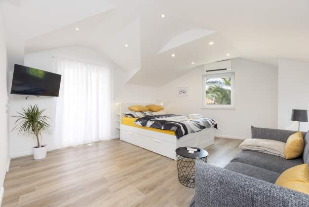 Studio Daniela 1 uživanje u pogledu za dvije osobe, Mali Lošinj