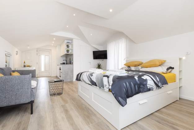 Studio Daniela 1 uživanje u pogledu za dvije osobe, Mali Lošinj