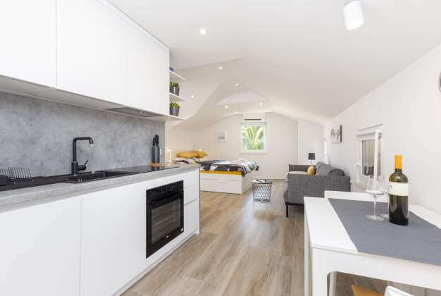 Studio Daniela 1 uživanje u pogledu za dvije osobe, Mali Lošinj