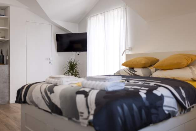 Studio Daniela 1 uživanje u pogledu za dvije osobe, Mali Lošinj