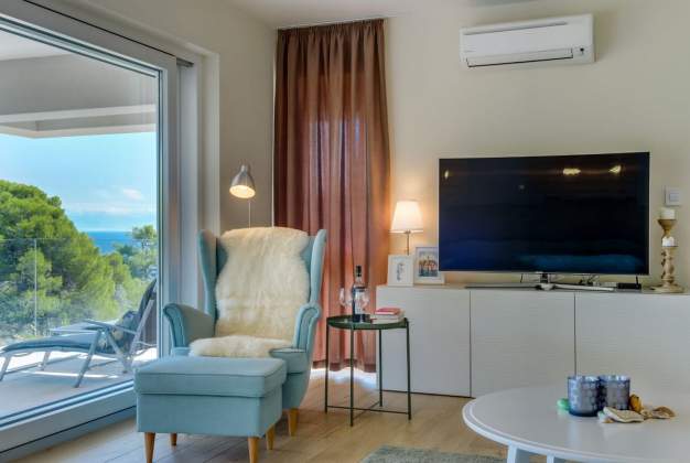 D&B Sea View Villas – Luksuzni apartman s očaravajućim pogledom na more.