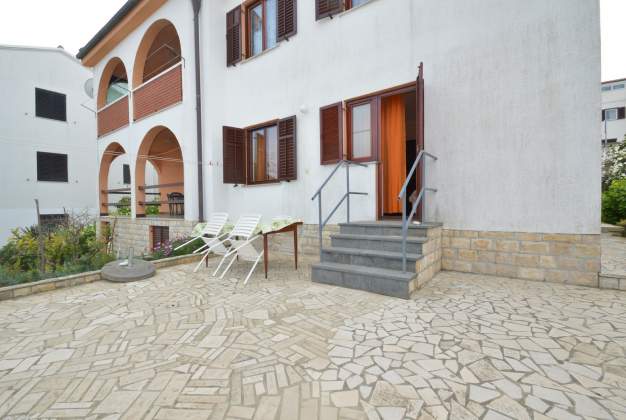 Apartman Brigita 2 u mirnom i atraktivnom predjelu Zagazine za 4 osobe Mali Lošinj, Hrvatska.